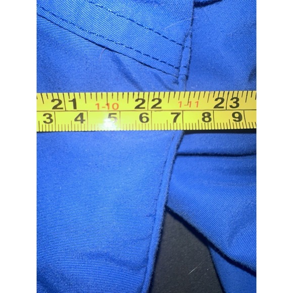 Vintage Woolrich Full Zip Size Medium Blue Fleece Lined Bomber Jacket - Picture 7 of 8